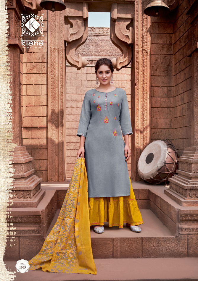 Kiana Limelight Stylish Look Wholesale Readymade Suits Catalog
